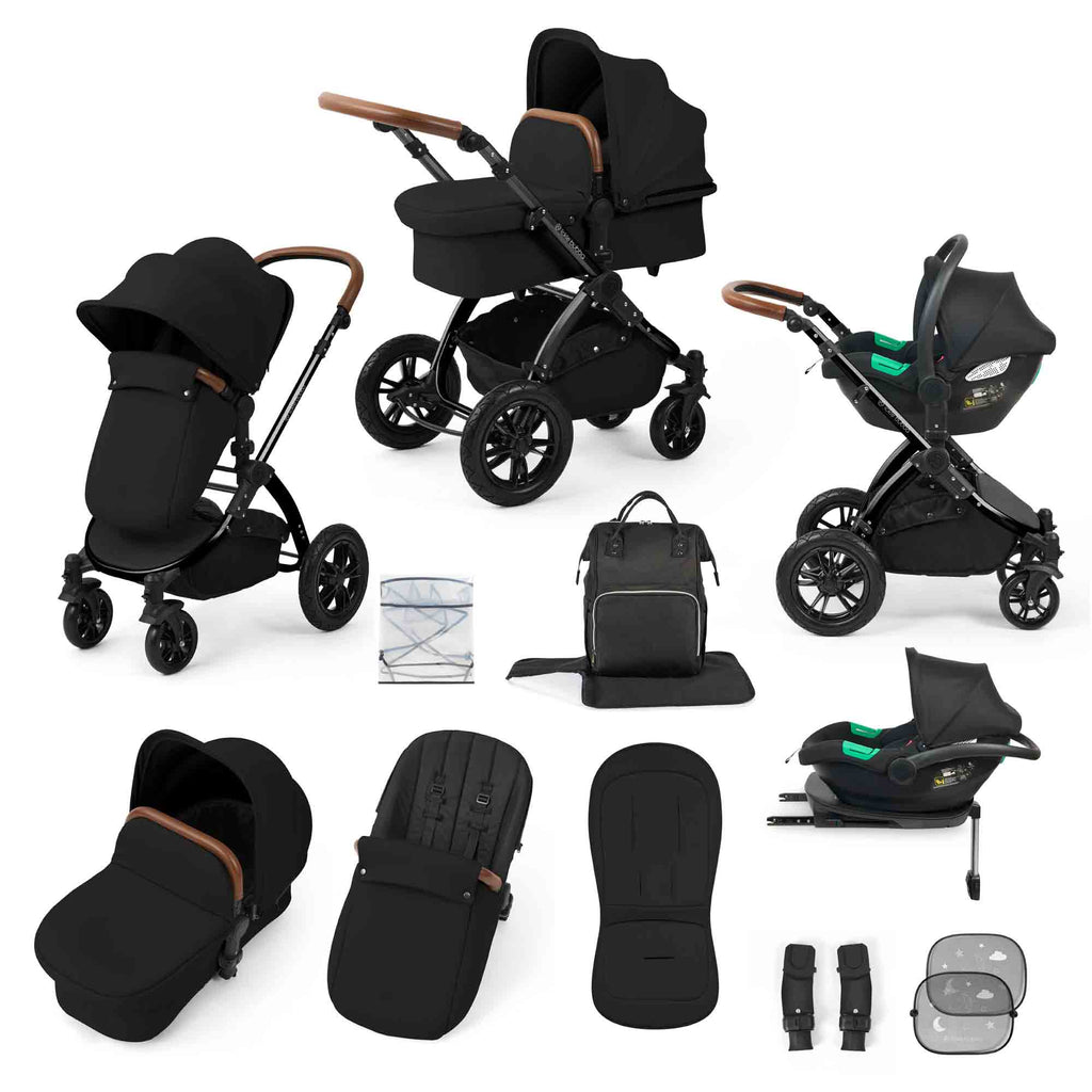 Système de voyage tout-en-un Stomp Luxe Cirrus i-Size avec base ISOFIX