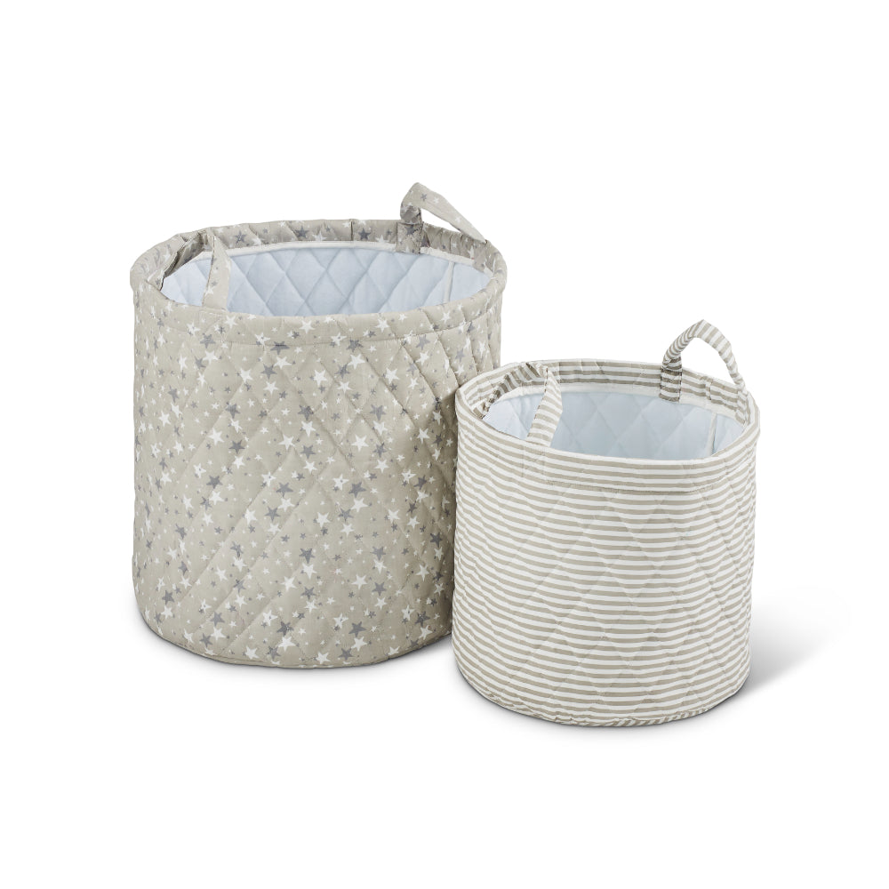 Paniers de rangement pour chambre de bébé – lot de 2